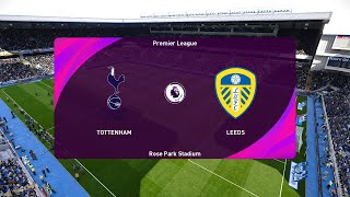 PES 2021 | Tottenham vs Leeds - England Premier League | 02/01/2021 | 1080p 60FPS