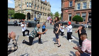 Flash mob proposal in Wolverhampton city centre