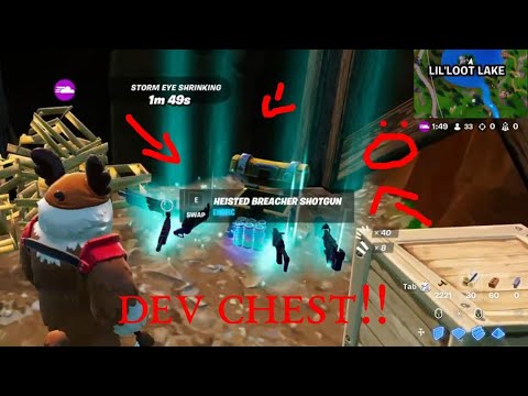 I Got Dev Chest In Fortnite Youtube