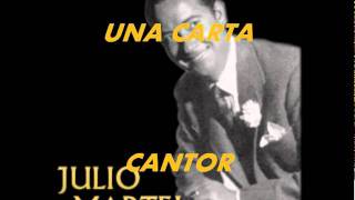 UNA CARTA-ALFREDO DE ANGELIS-JULIO MARTEL