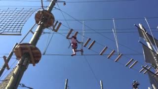 Voiles en Voiles Aerial Ropes Course in Montreal