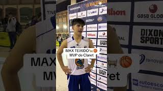 Impresionante partidazo de Max Teixidó, MVP de Claret en la victoria más épica de la #copacolegial🏀🔝