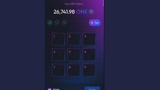 ONUS Daily Code Today 21 October | ONUS Tap Tap Tap Daily Code | ONX Daily Code | $ONX Coin Airdrop​