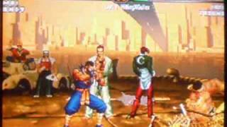 KOF98um Team Ninja(Lowe) vs Iori Mix(Lee) Match 4