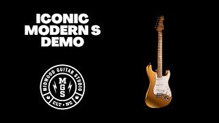 Iconic Guitars Vintage Modern S Guitar Demo