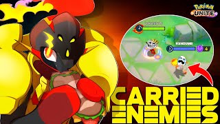 ARMAROUGE CARRIED RANDUMBS EASILY WITH THIS SOLO QUEUE BUILD 😲 | POKEMON UNITE