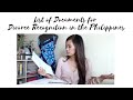 Documents Needed to Process Foreign Divorce Recognition in the Philippines.