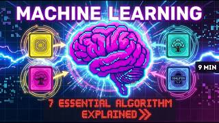 7 Machine Learning Algorithms That Run Your Life (Explained Simply)