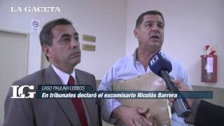 Por el caso Lebbos declaró el excomisario Nicolás Barrera