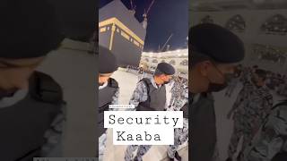 Kaaba Sharif Security officer #makkah #kaaba #makka #makkahlive #masjidalharam #ytshorts #shorts