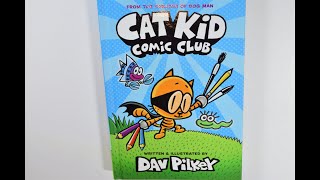 CAT KiD COMiC CLUB by DAV PilKeY Full book reading : Read aloud by Nivedh
