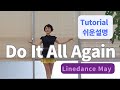 Do It All Again Line Dance (Improver : Gary O'Reilly & Maggie Gallagher) - Tutorial
