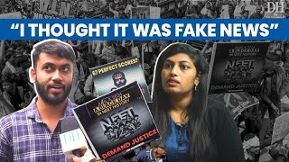 NEET exam controversy: "I thought it was a prank, felt cheated" | Students speak up