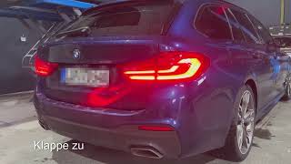 Underground Exhaust BMW G31 540i OPF Stage 2 Sound