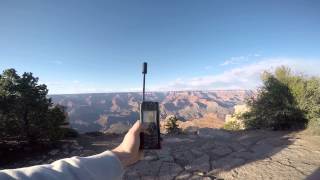 Iridium 9555 Satellite Phone Works at the Grand Canyon - www.CanadaSatellite.ca