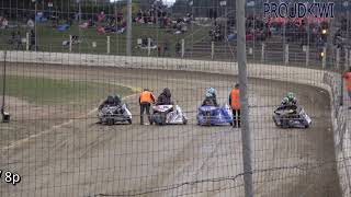 Meeanee Speedway - HAWKES BAY SIDECAR CHAMPS - 29.12.20 (4K)