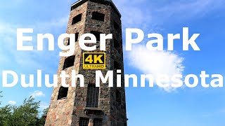 Enger Park Duluth Minnesota 🇺🇸 4K