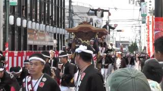 2015年10月04日 八木地区だんじり祭り 試験曳き 吉井町③