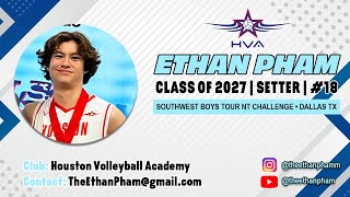 HVA 16 RED vs HVA 16 BLUE | Ethan Pham, Setter #18,  Class of 2027