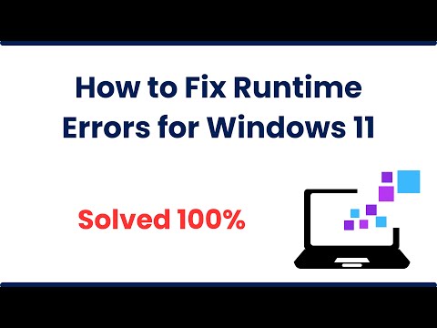 Any Computer – How to Fix Runtime Errors for Windows 11