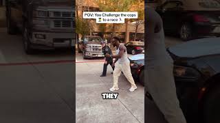 Female Officer Pranks Man!😂☠ (@quesainbolt)