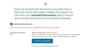 How to upload your OSAP documents