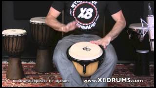 X8 Drums Explorer Series 10\