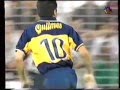 Exhibición de Riquelme contra el Barça de Van Gaal. FC Barcelona vs Boca Juniors. Año 1999