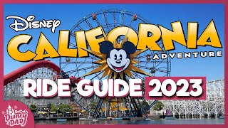 All 18 Disney California Adventure Rides 2023 | EVERYTHING You Need to Know