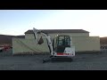 1999 bobcat 331 mini rubber track excavator cab heat 2 speed for sale