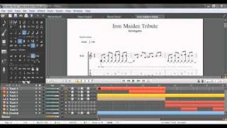 Iron Maiden type song, Original composition (Guitar Pro 6)