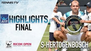 Muller Beats Karlovic In Den Bosch 2017 Final Highlights