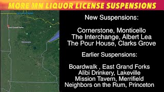 EXECUTIVE ORDER: 3 More Minnesota Businesses Get Liquor License Suspensions