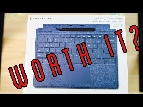 Surface Pro Signature Keyboard with Slim Pen 2 | Unboxing First Look |