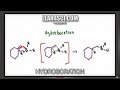 Hydroboration Oxidation of Alkenes Reaction and Mechanism: Alkene Vid 10