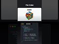 🚀 Create a Stunning 3D Cube with HTML, CSS & JavaScript! | Web Animation Tutorial
