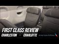 TRIP REPORT | First Time Flying First Class! | American A321-231 | CHS - CLT