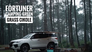 Green Grass Cikole Fortuner Solo SUV camping