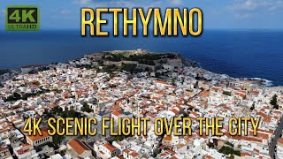 RETHYMNO von oben - ein Rundflug