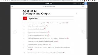 Daniel Liang C++ Sections 13.1 and 13.2