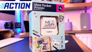 Mini Pocket Printer de chez ACTION la mini imprimante de poche sans encre de la marque Crafts \u0026 co