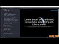 parallax effect in website using html css and jquery
