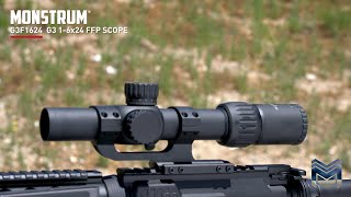 G3 1-6x24 FFP LPVO Rifle Scope Field of View