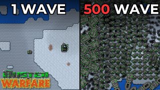 500 Волн На Impossible! | Rusted Warfare - RTS