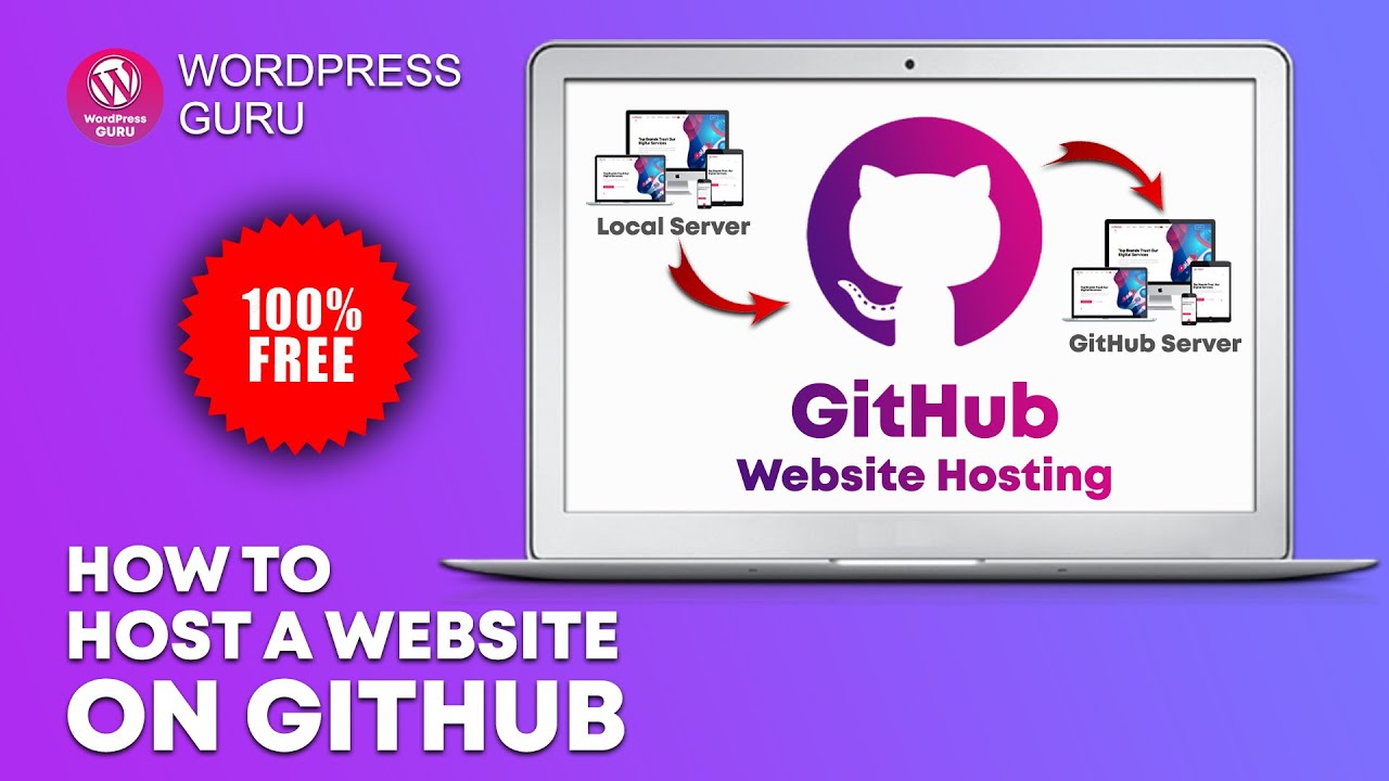 How To Host A Website On Github Free - YouTube