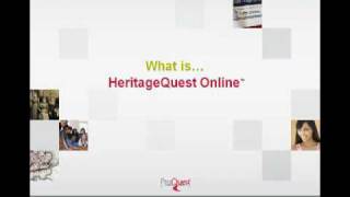 HeritageQuest Online Genealogy Research in 2 Minutes