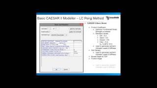 CAESAR II UNDERGROUND PIPE STRESS ANALYSIS