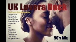 UK LOVERS ROCK - 90's MIX. Feats: Peter Hunnigale, Kofi, Vivian Jones, Sandra Cross & more..
