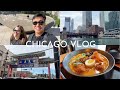 CHICAGO TRAVEL VLOG | eating & exploring the city!