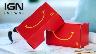 McDonald's Testing 'Happy Goggles' VR Device in Sweden - IGN News